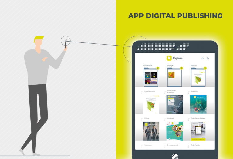 Comunicazione Digitale per la tua azienda. Digitalizza e distribuisci tutti i tuoi contenuti con l'App Paginae. Cataloghi digitali