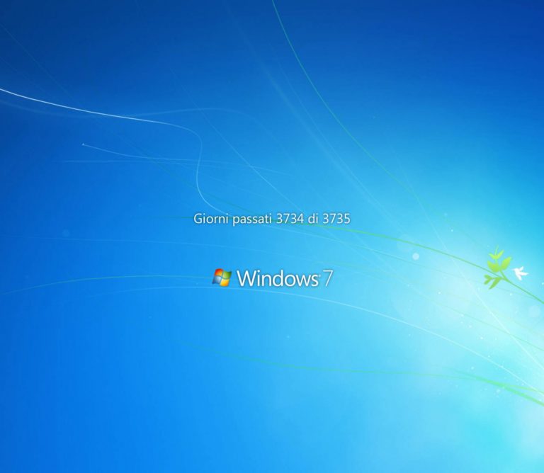 Dal 14 gennaio 2020 il vecchio sistema operativo per Computer Windows 7 ci saluta per sempre.