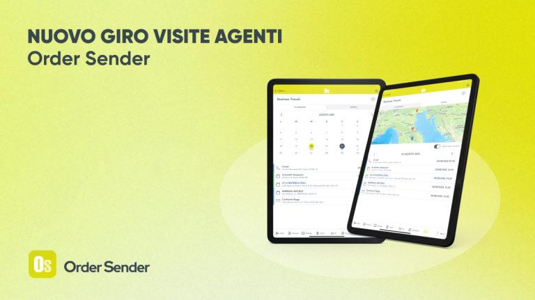 CRM giro visite order sender