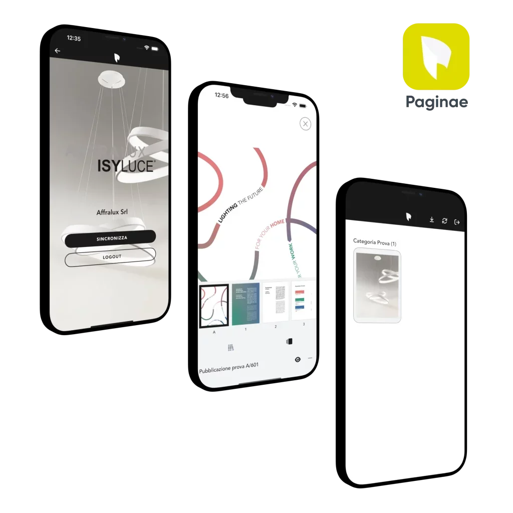 affralux illuminazione app di digital publishing paginae cosmobile