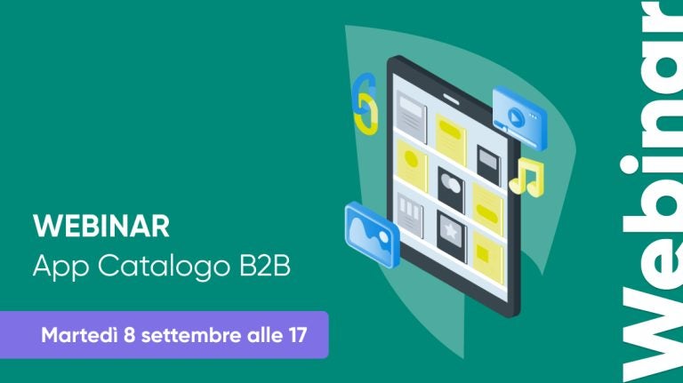 Webinar app catalogo B2B scopri paginae
